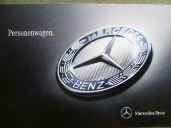 Mercedes Benz PKW A-Klasse -V-Klasse Großformat Katalog September 2014