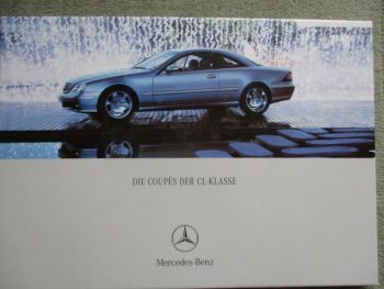 Mercedes Benz CL-Klasse CL500 CL600 CL55 AMG W215 Buch September 2002