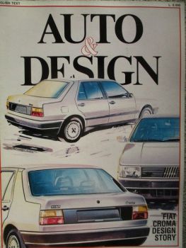 Auto & Design 1/1986 Fiat Croma Design Story,Ford Probe V,Fiat Ritmo 75 Turbo Diesel,Maserati
