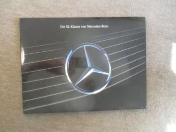 Mercedes Benz SL-Klasse R129 Mappe Hochglanz +SL von 1954+Technologie Katalog Juni 1994