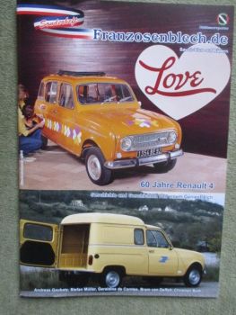 Franzosenblech.de Love 60 Jahre Renault 4 +R3 +R20 +R4 F6 Sonderheft
