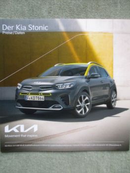 Kia Stonic Preise/Daten Modelljahr 2022 April