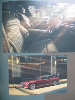 BMW 750i xDrive +L G11 G12 730d Ld 740d Ld 745e Le Buch +Individual März 2021 NEU
