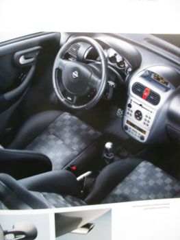 Opel Corsa C 3-türig 5-türig +Eco Fresh Njoy Sport GSi Katalog +Preisliste Oktober 2002