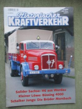 Historische Kraftverkehr 5/2006 IFA H6,Mercedes-Benz LO 3500,Kaelble Schlepper,