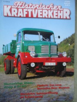 Historischer Kraftverkehr 3/2006 Krupp K60 W3,Mercedes Benz L 319,
