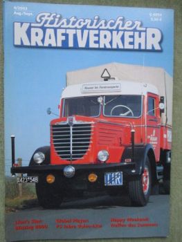 Historischer Kraftverkehr 4/2003 Büssing 8000,75 Jahre Volvo LKW