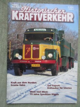 Historischer Kraftverkehr 1/2003 IFA Phönomen Granit 27 von 1953,Scania-Vabis LS76