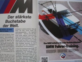 Der Doppelscheinwerfer Nr.39 Juni 2012 von Glas zu BMW, M Story +H.-J. Stuck, M6 E24,M5 E28,M5 E34 Ringtaxi,E9,M1 E26