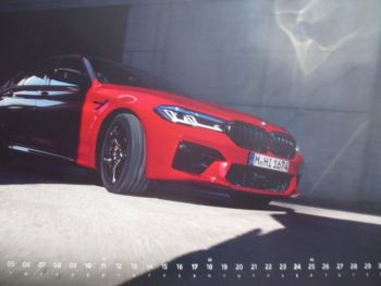 BMW M Kalender 2021 36x58cm M5 Competion +X5 M +M2CS +Racing,M235i F44,M8 Gran Coupé X3 M X4 M X6M M8 Convertible