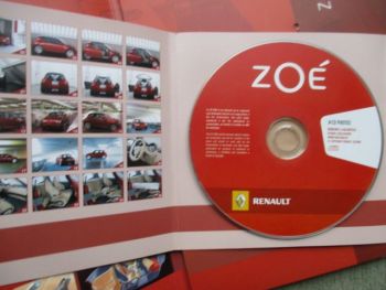 Renault Zoè Pressemappe +Text +CD Februar 2005