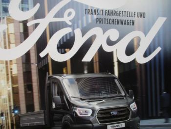 Ford Transit Fahrgestelle und Pritschenwagen 77kw 96kw 125kw 136kw Katalog Mai 2019