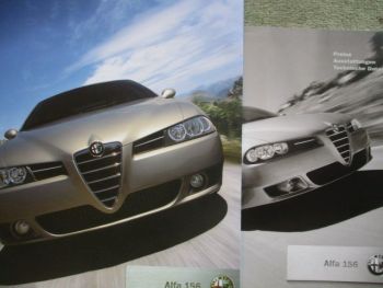 Alfa Romeo 156 Katalog 1.6 16V TS 1.8 16V TS 2.0 16VJTS 2.5 V6 24V 1.9TJD 8V 16V 20V+Preise Juli 2003