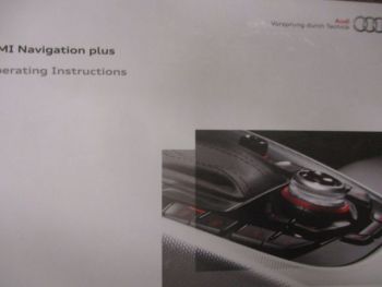 Audi MMI Navigation plus Operating Instructions Englisch November 2009