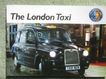 The London Taxi TX4 Brochure Englisch Oktober 2010