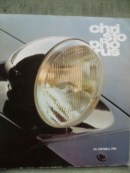 christophorus März 1981 Porsche 924, Jürgen Barth & Rainer Kußmaul im 924 Turbo bei der Rallye Monte Carlo