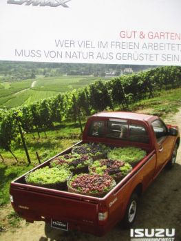 Isuzu D-Max Landwirt,Garten& Landschaftsbau Prospekt Februar 2011