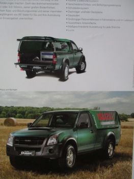 Isuzu D-Max Landwirt,Garten& Landschaftsbau Prospekt Februar 2011