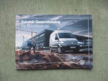 VW Nutzfahrzeuge Zubehör Gesamtkatalog 11/2019 Multivan Caravelle California,Amarok,Caddy,Crafter