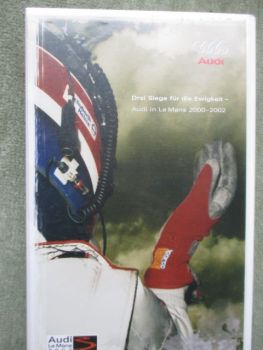 Audi 3 Siege für die Ewigkeit in Le Mans 2000-2002 VHS Cassette Juli 2002