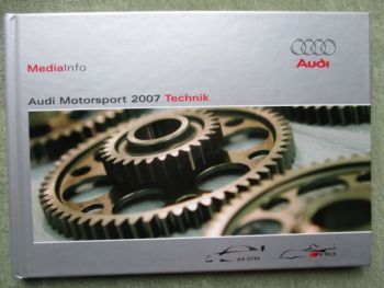Audi Media Info Motorsport 2007 Technik A4 DTM R10 +CD