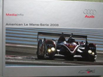 Audi Media Info American Le Mans Serie R10 2008 Buch+CD