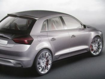 Audi A3 Sportback concept Pressebox Oktober 2008+CD Rarität