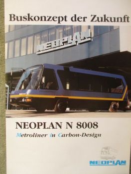 Neoplan N 8008 Metroliner in Carbon-Design Katalog