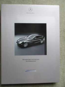 Mercedes Benz SLR McLaren BR199 Pressebox Die Weltpremiere September 2003+Fotos+CD-Rom