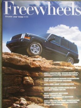 Freewheels 1/2006 Swiss Edition,Commander,Dodge Caliber,Grand Cherokee SRT-8,Cherokee 65th Anniversary Edition,