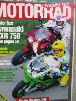Motorrad 23/1992 Kawasaki ZXR 750,Ducati 900M und 888,Bimota Tesi und db2,Gebrauchtkauf Kawasaki GPZ 600R