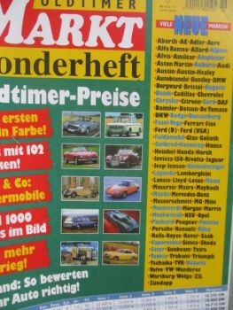 Oldtimer Markt Sonderheft Nr.36 2006 Preise 102 Marken Porsche,BMW,Mercedes,Citroen,Abarth
