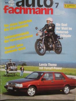 auto fachmann 2/1988 Lancia Thema 8.32,