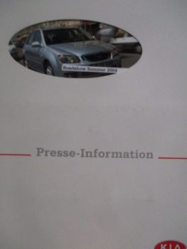 Kia Roadshow Sommer 2004 Cerato Steilheck +Picanto +Fotos +CD