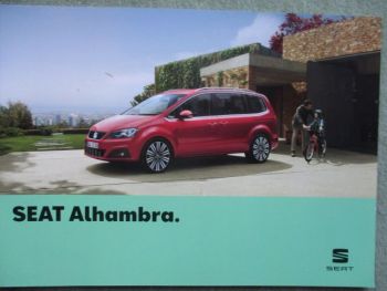 Seat Alhambra Style +Xcellence +FR-Line +Zubehör Katalog Februar 2019