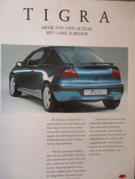 irmscher Opel Tigra A Tuning Prospektblatt März 1995