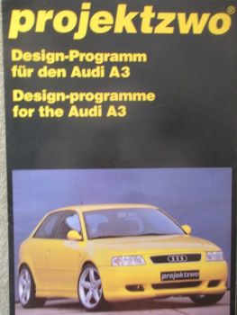 projektzwo Audi A3 (8L) Design Programm Katalog +Preisliste 2002