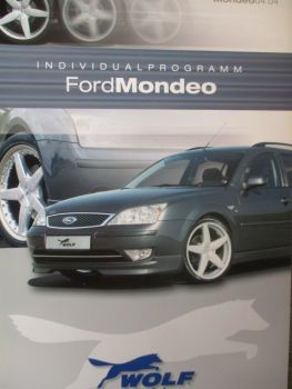 Wolf Ford Mondeo Individualprogramm April 2004 Katalog +Turnier