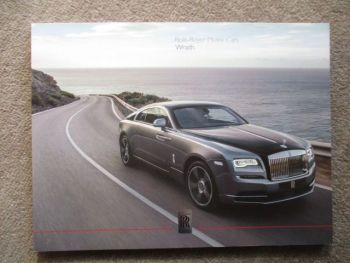 Rolls-Royce Wraith +Black Badge +Bespoke Katalog Englisch 2016 NEU