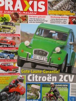 Oldtimer Praxis 4/2022 Citroen 2CV,Mini Cooper S R53,Wolga GAZ-24,BMW 2002 touring, Borgward Isabella TS