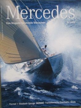 Mercedes Magazin für mobile Menschen 2/2003 E400CDI,Viano