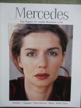 Mercedes Magazin für mobile Menschen 3/1998 A-klasse W168 necar Brennstoffzellentechnik