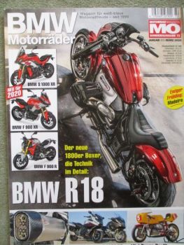 BMW Motorräder Nr.72 BMW S1000XR,F900XRF900R,R18,K1600 GT und R1250 RT
