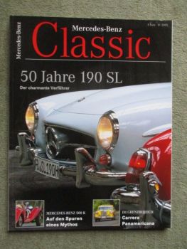 Mercedes Benz Classic 1/2005 50 Jahre 190SL,500K,280SE W116,Typ170
