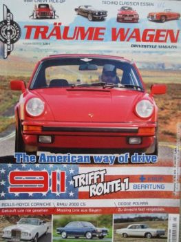 Träume Wagen 5/2015 BMW 2000CS,Rolls-Royce Corniche,Dodge Polara,Porsche 911,