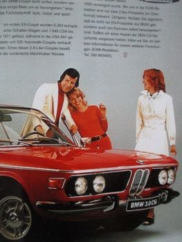 Edition Weiss Blau Oktober/November 2003 BMW 2800CS E9,z1 Roadster,Glas GT,E24,