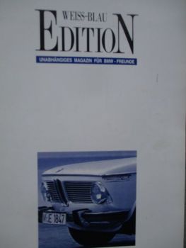 Edition Weiss Blau August/September 1997 Glas V8 Coupé,E12 Historie,Alpina Chronik