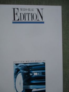 Edition Weiss Blau August/September 2009 E31 Story, E107,850CSI Poster