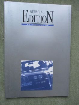 Edition Weiss Blau Dezember 2001/Januar 2002 BMW 5er E28,E6 Geschichte,Alpina D10 E39,E24