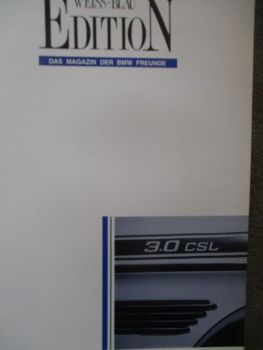 Edition Weiss Blau Nr.88 April/Mai 1999 Firmenhistorie Alpina,CSL E9,BMW 700